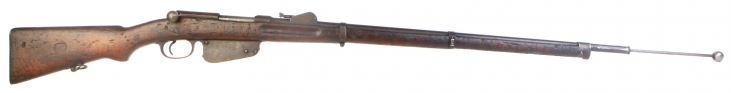 Fusil Mannlicher Mle 1886 d'entrainement  l'escrime